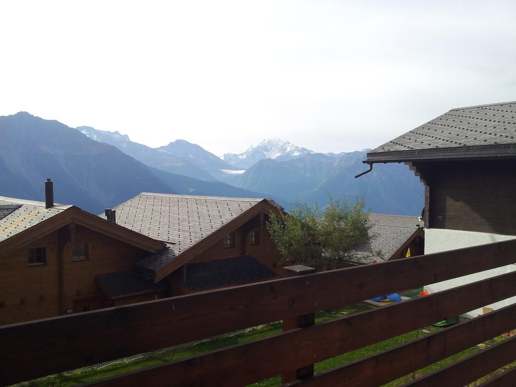 Ferienwohnung Chalet Grazia Riederalp Exterior foto